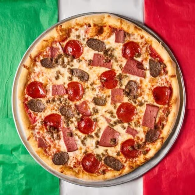 Meat Lovers' Pizza.